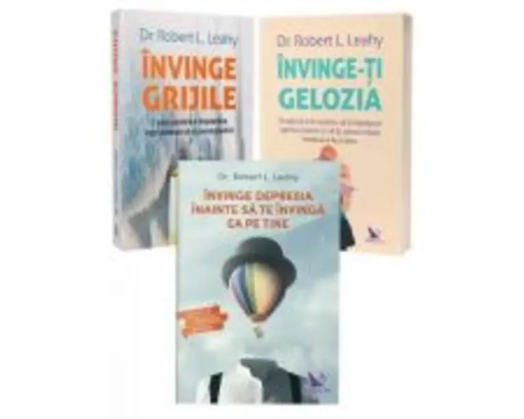 Pachet de 3 carti Invingatori Robert L Leahy