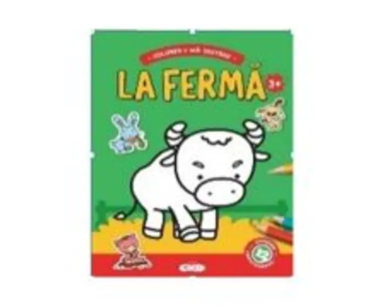 La ferma 3+. Contine 12 autocolante