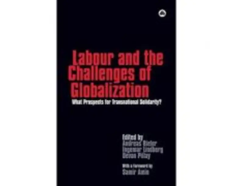Labour and the Challenges of Globalization. What Prospects For Transnational Solidarity? - Andreas Bieler, Ingemar Lindberg, Devan Pillay