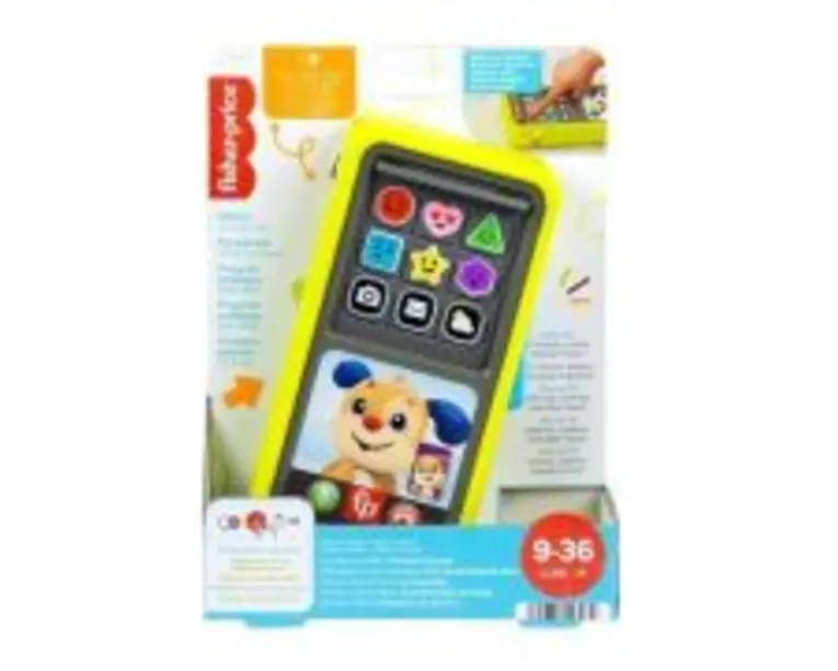 Laugh&amp;learn 2in1 smartphone in limba romana, Fisher Price