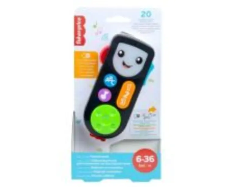 Laugh &amp; learn telecomanda interactiva in limba romana, Fisher Price