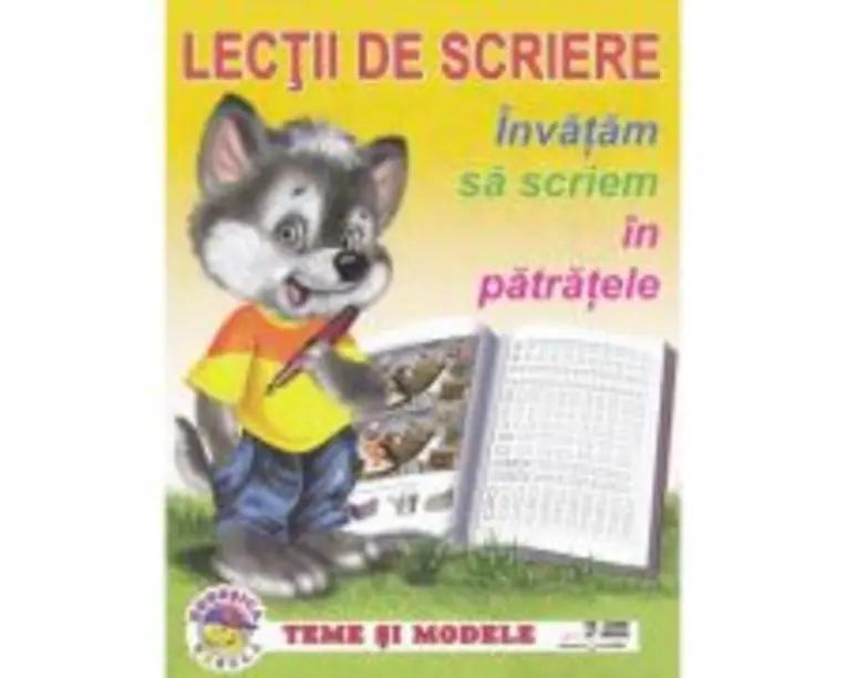 Lectii de scriere. Invatam sa scriem in patratele
