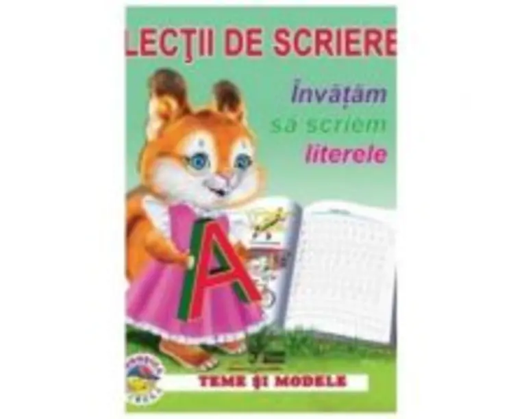 Lectii de scriere. Invatam sa scriem literele