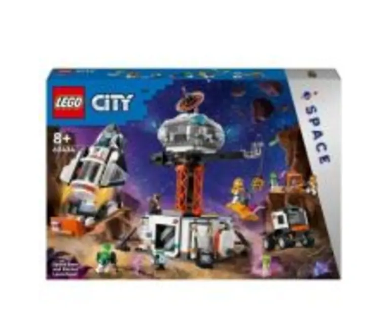 LEGO City. Baza spatiala si platforma de lansare a rachetei 60434, 1422 piese