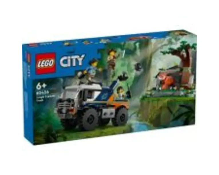 LEGO City. Camionul off-road al unui explorator al junglei 60426, 314 piese
