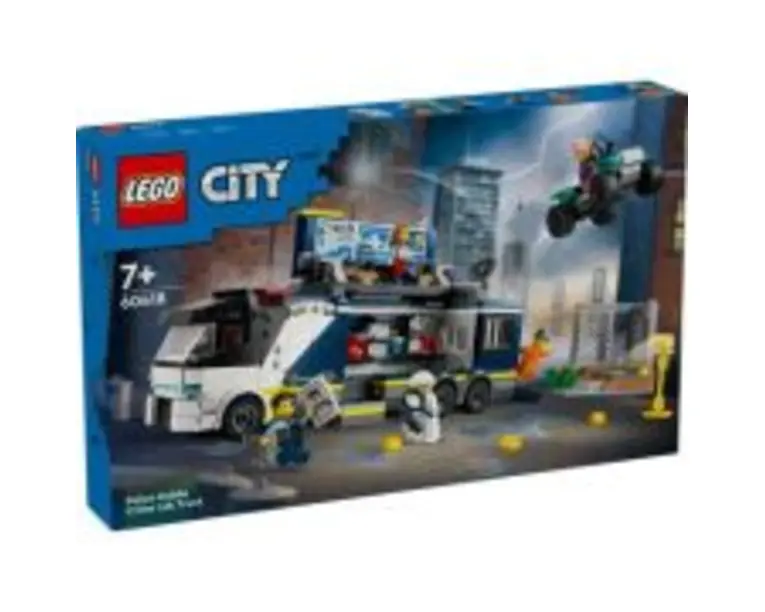 LEGO City. Laborator mobil de criminalistica 60418, 674 piese