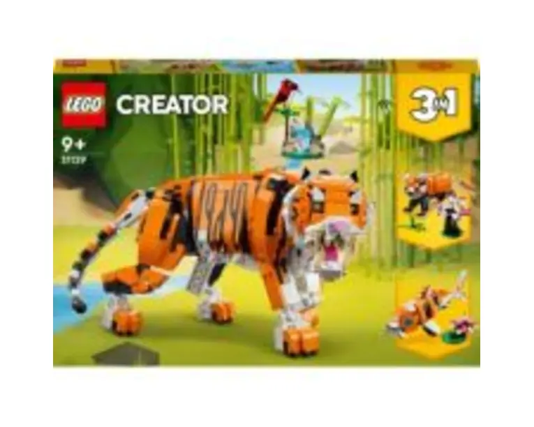 LEGO Creator 3 in 1 Tigru maiestuos 31129, 755 piese