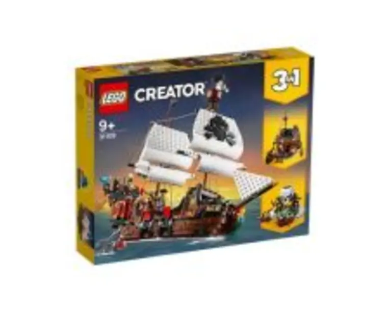 LEGO Creator Corabie de pirati 31109, 1264 piese