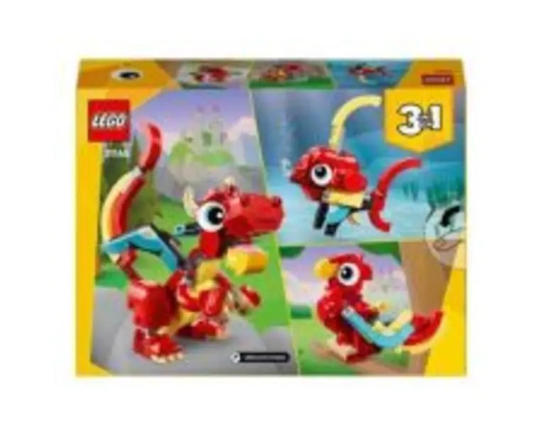 LEGO Creator. Dragon rosu 31145, 149 piese