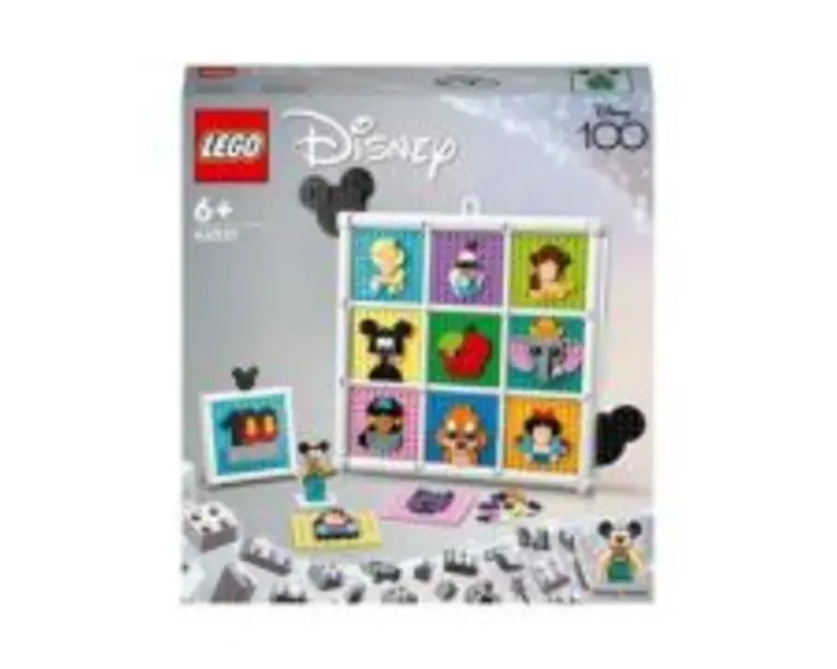 LEGO Disney. 100 de ani de animatie Disney 43221, 1022 piese