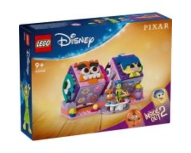 LEGO Disney. Intors pe dos. Cuburi cu emotii 43248, 394 piese