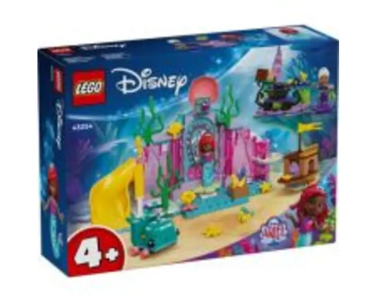 LEGO Disney. Pestera de cristal a lui Ariel 43254, 141 piese