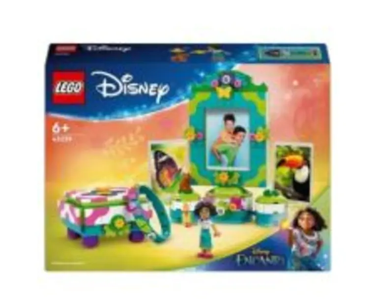 LEGO Disney. Rama foto si cutia cu bijuterii ale lui Mirabel 43239, 334 piese