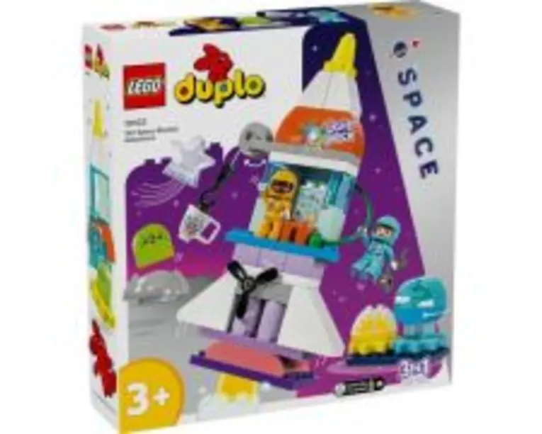 LEGO DUPLO. Aventura cu naveta spatiala 3-in-1 10422, 58 piese