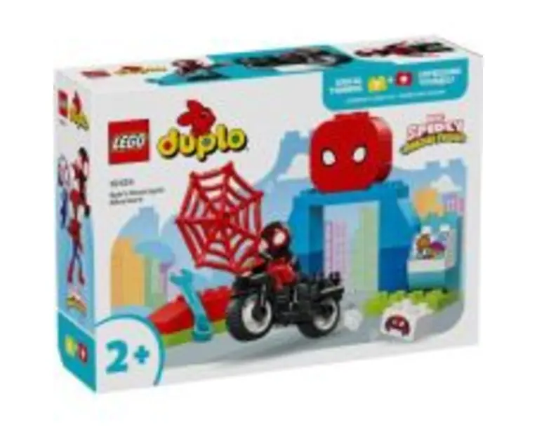 LEGO Duplo. Aventura pe motocicleta a lui Spin 10424, 24 piese