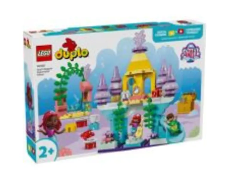 LEGO Duplo. Palatul subacvatic magic al lui Ariel 10435, 116 piese
