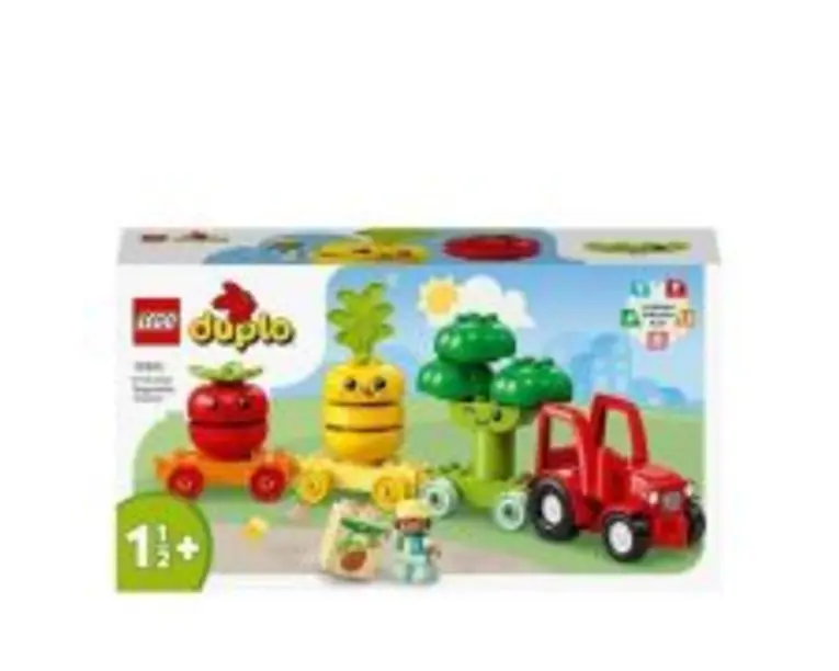 LEGO DUPLO. Tractor cu fructe si legume 10982, 19 piese