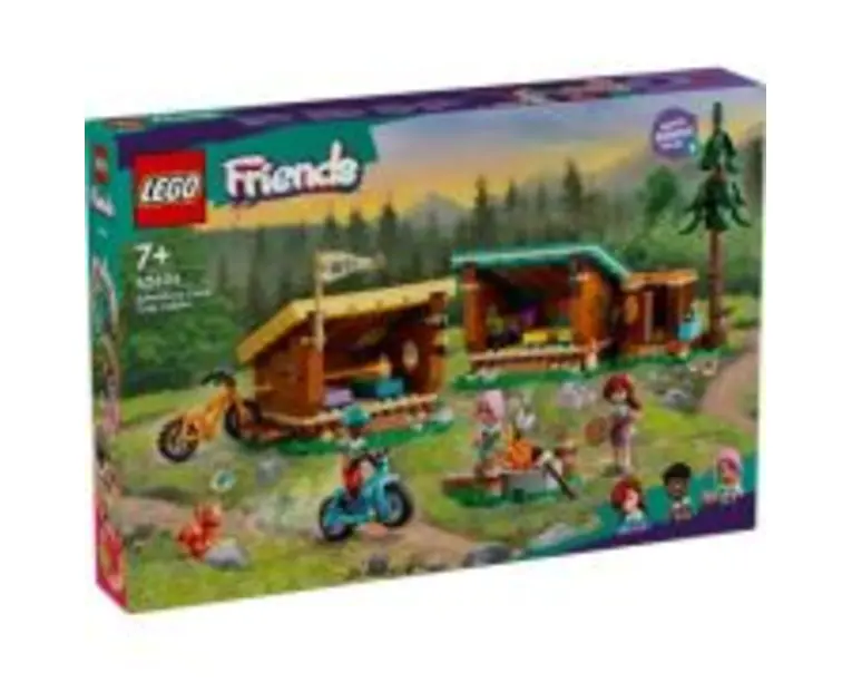 LEGO Friends. Cabane in tabara de aventuri 42624, 437 piese