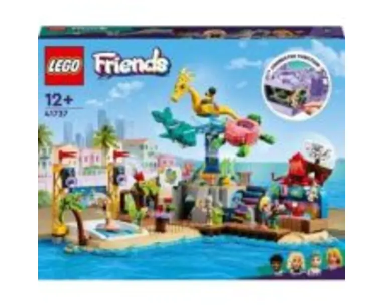 LEGO Friends. Parc de distractii pe plaja 41737, 1348 piese