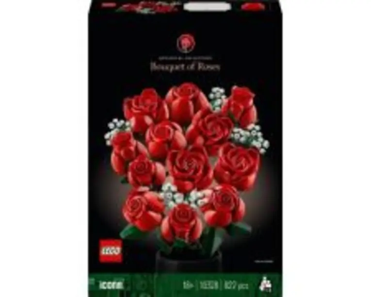 LEGO Icons (Creator Expert). Buchet de trandafiri 10328, 822 piese