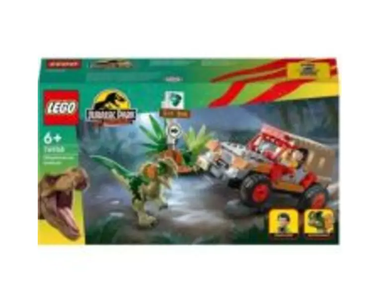 LEGO Jurassic World. Ambuscada dinozaurului Dilophosaurus​ 76958, 211 piese