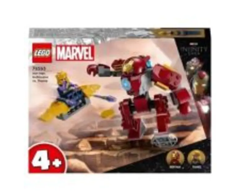 LEGO Marvel Super Heroes. Iron Man Hulkbuster vs Thanos 76263, 66 piese