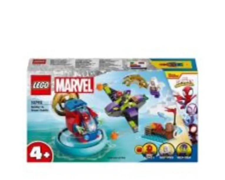 LEGO Marvel Super Heroes. Spidey vs. Green Goblin 10793, 84 piese