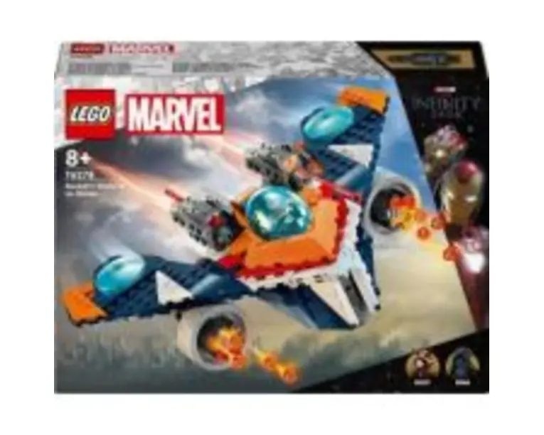 LEGO Marvel Super Heroes. Avionul de lupta al lui Rocket vs Ronan 76278, 290 piese