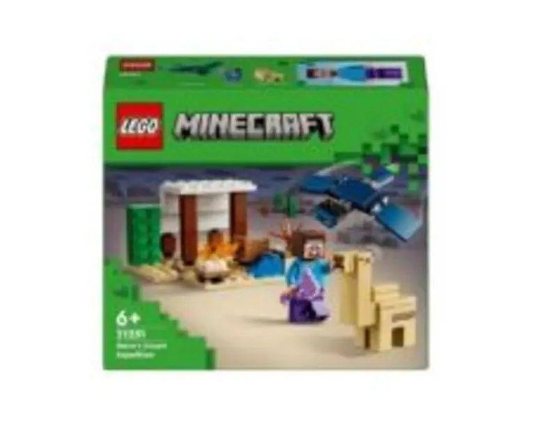 LEGO Minecraft. Expeditia lui Steve in desert 21251, 75 piese