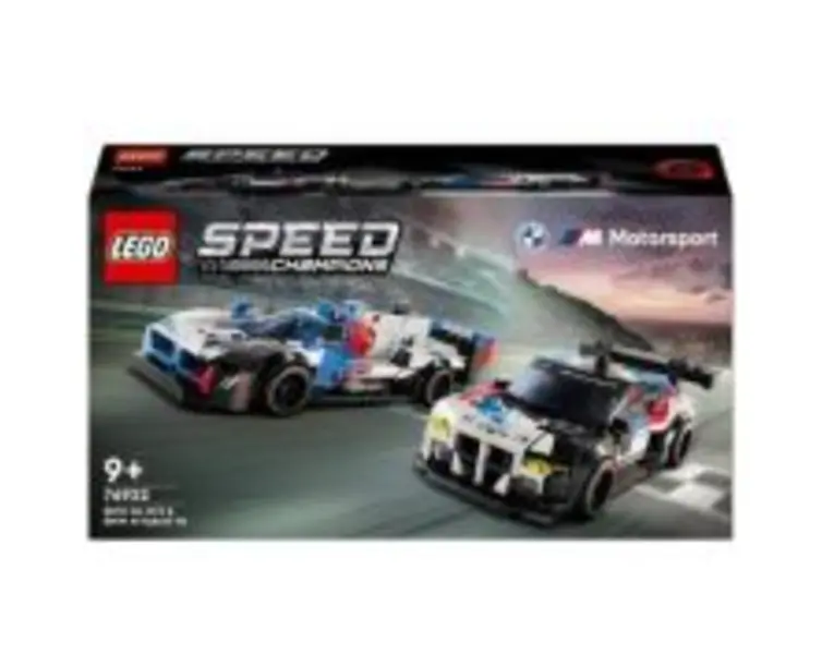 LEGO Speed Champions. Masini de curse BMW M4 GT3 si BMW M Hybrid V8 76922, 676 piese