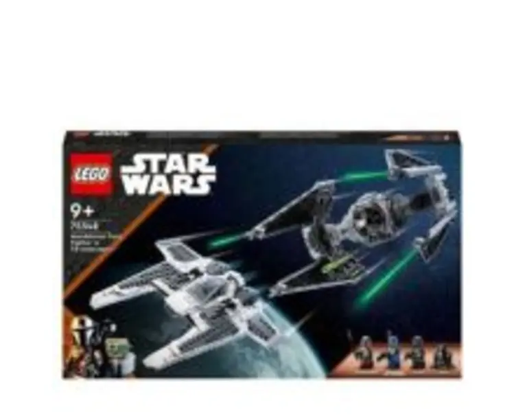 LEGO Star Wars. Fang Fighter mandalorian vs TIE Interceptor 75348, 957 piese