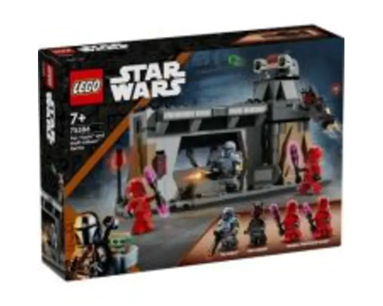 LEGO Star Wars. Lupta dintre Paz Vizsla si Moff Gideon 75386, 289 piese