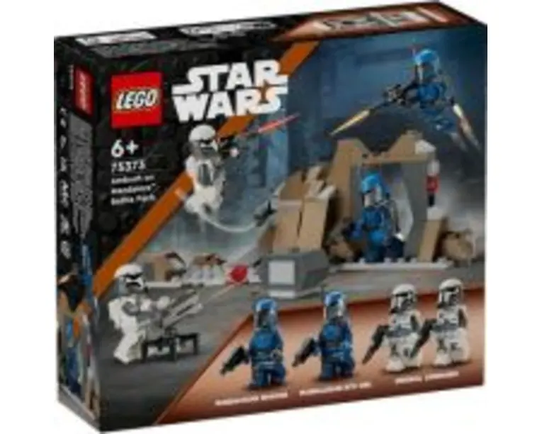 LEGO Star Wars. Pachet de lupta ambuscada pe Mandalore 75373, 109 piese