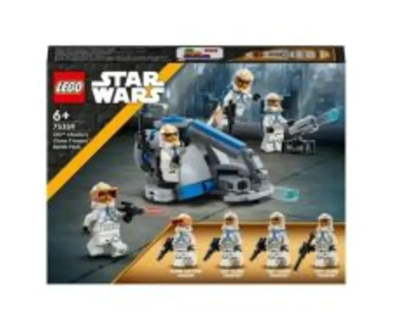 LEGO Star Wars. Pachet de lupta Clone Trooper al lui Ahsoka din Compania 332. 75359, 108 piese