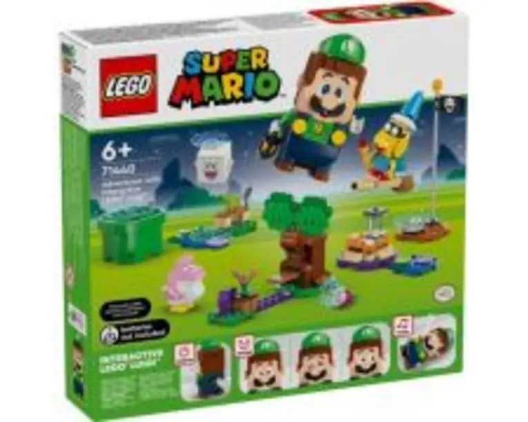 LEGO Super Mario. Aventuri cu LEGO Luigi interactiv 71440, 210 piese