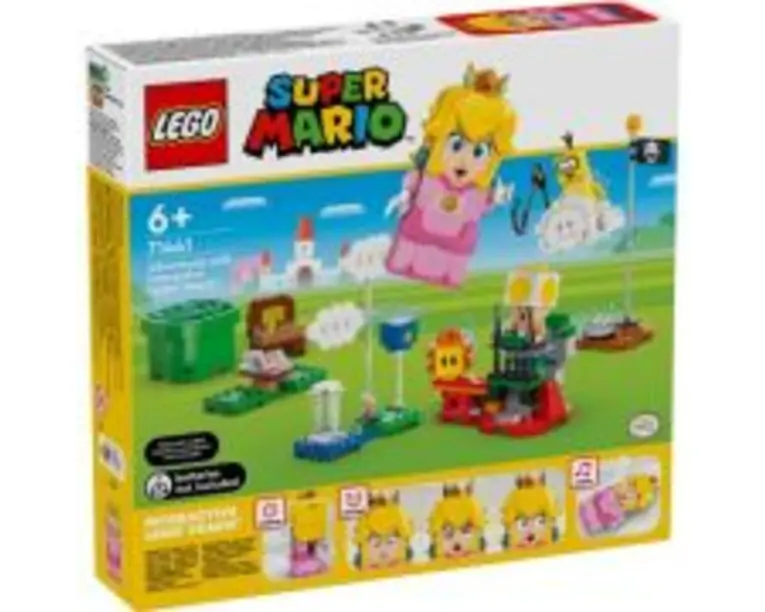LEGO Super Mario. Aventuri cu LEGO Peach interactiva 71441, 208 piese
