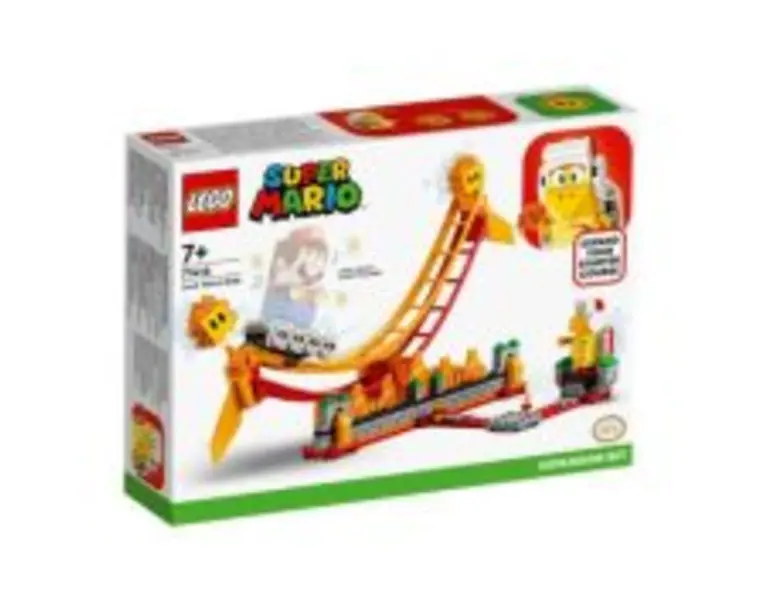 LEGO Super Mario. Set de extindere Valul de lava 71416, 218 piese