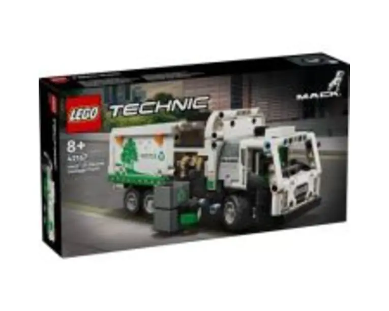 LEGO Technic: Camion de gunoi Mack LR Electric 42167, 503 piese