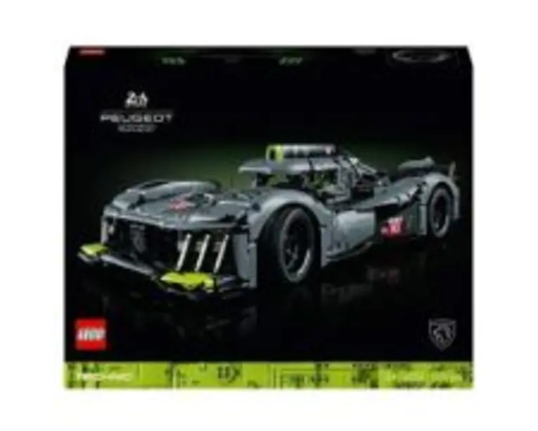LEGO Technic. Peugeot 9x8 24h Le Mans hybrid Hypercar 42156, 1775 piese