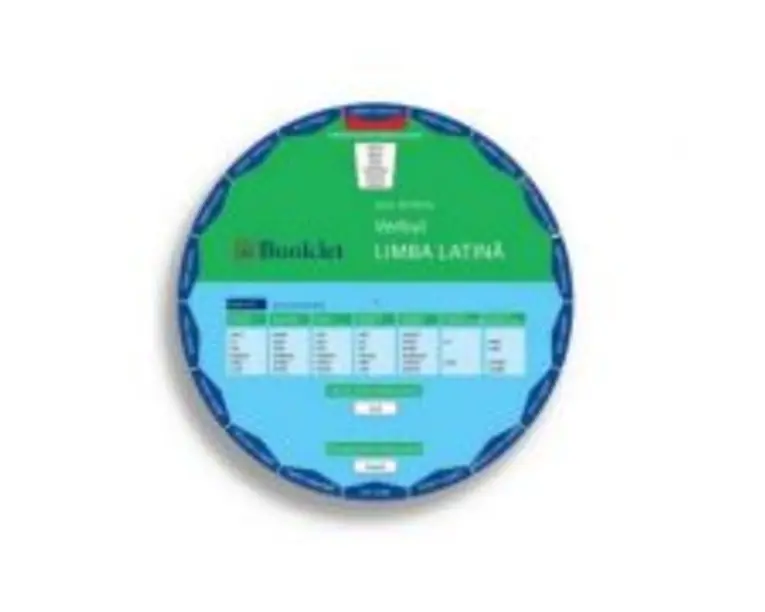 Limba latina. Verbul. Disc rotativ