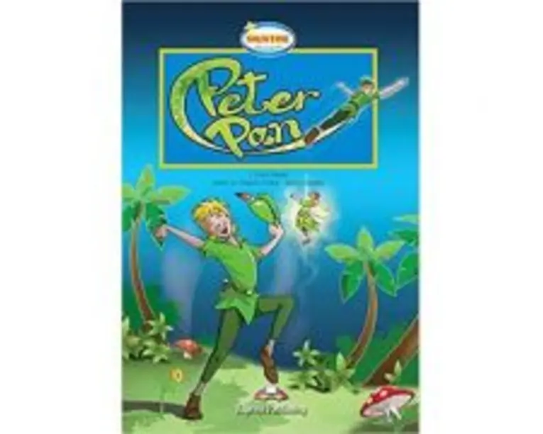 Literatura adaptata pentru copii Peter Pan cu cross-platform app. - Virginia Evans