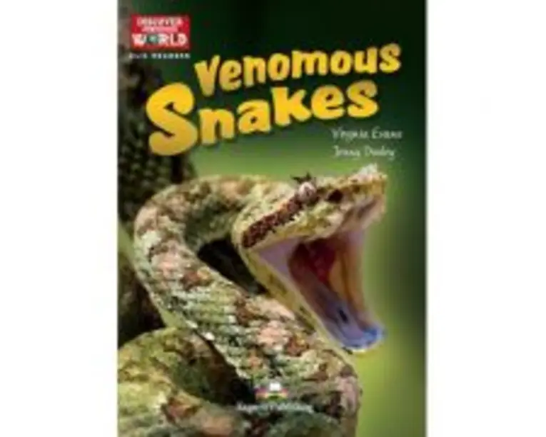 Literatura CLIL Venomous Snakes cu cross-platform App - Virginia Evans, Jenny Dooley