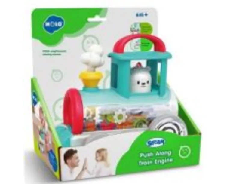 Locomotiva color cu mecanism steam, Hola