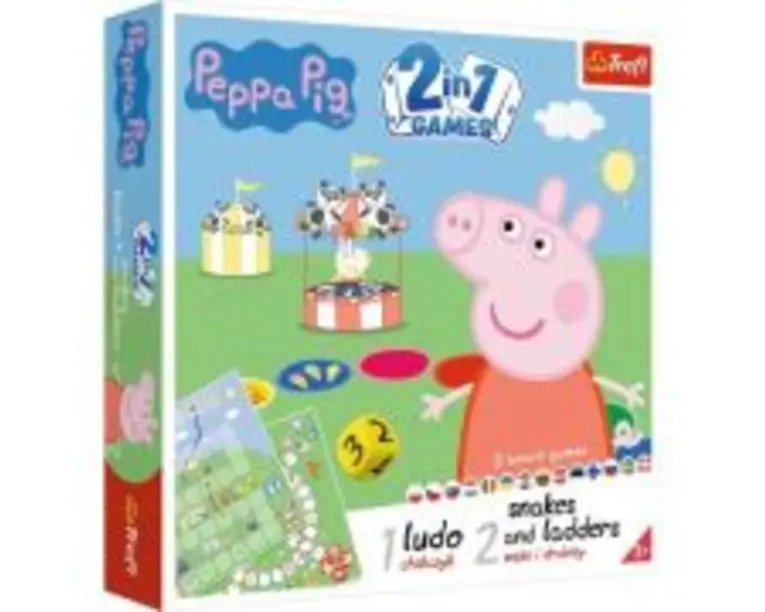 Joc Peppa Pig ludo si serpisori scari