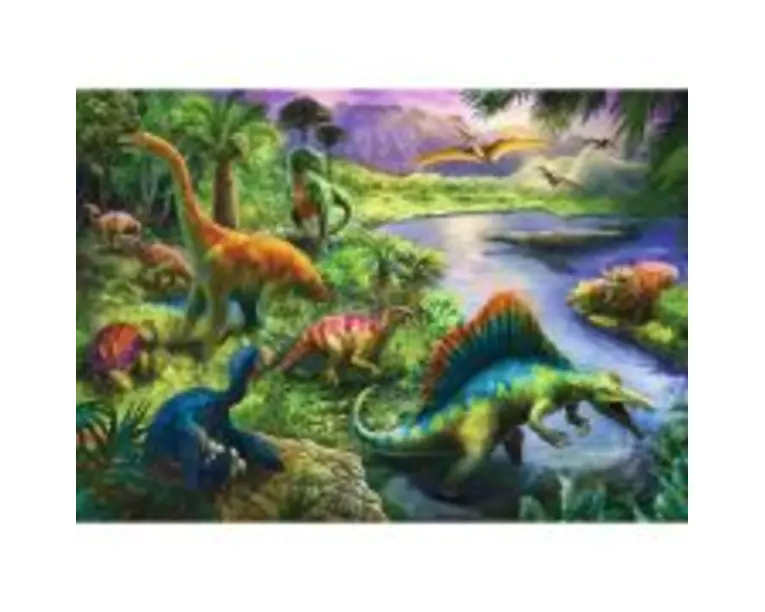 Puzzle lumea dinozaurilor 200 piese
