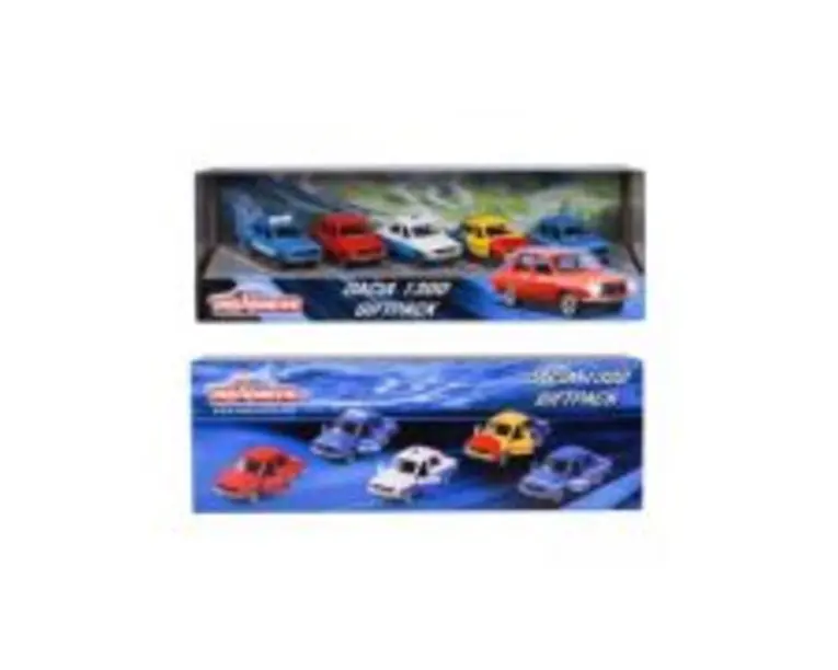 Set 5 masinute metalice Dacia 1300 7. 5 cm
