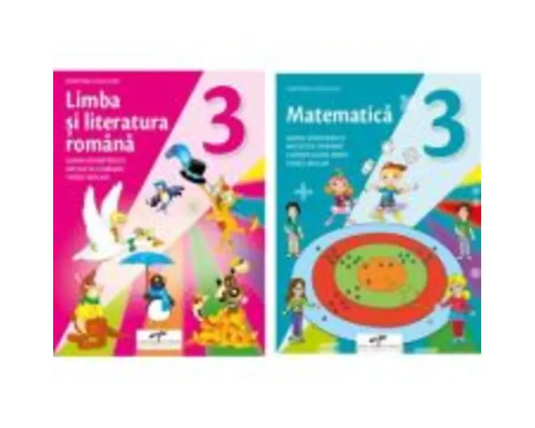 Set Manuale Limba si literatura romana si Matematica pentru clasa a 3-a - Iliana Dumitrescu
