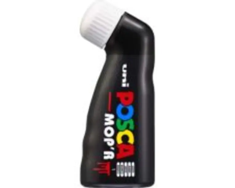 Marker UNI PCM-22 3-19 mm, varf buretat, alb, Posca (M1422)