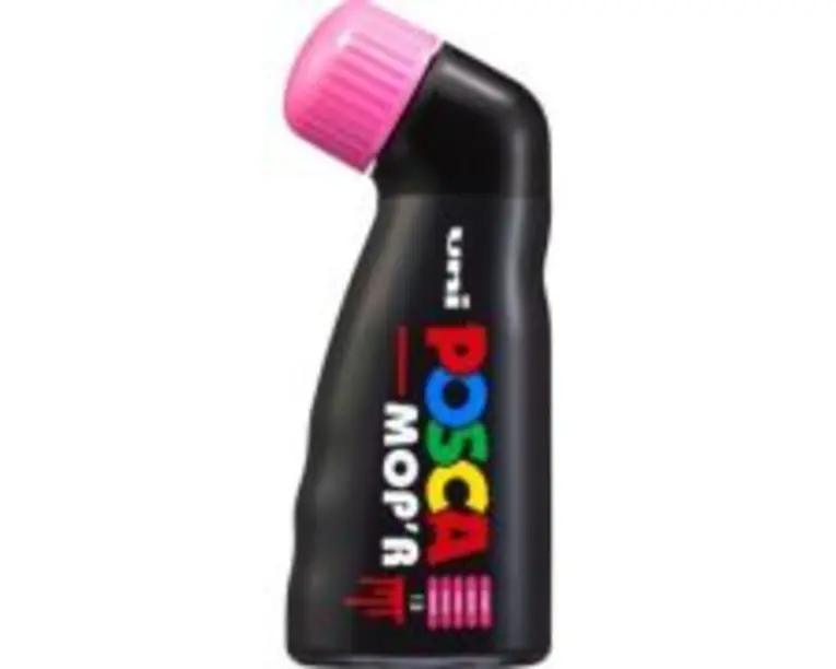 Marker UNI PCM-22 3-19 mm, varf buretat, roz, Posca (M1426)