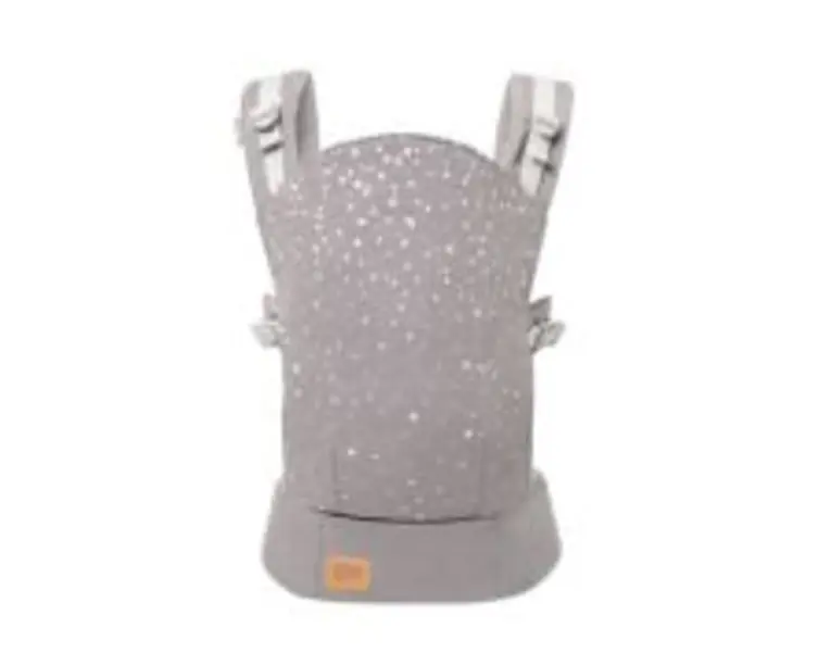 Marsupiu ergonomic Nino, pana la 20 kg, confetti grey, Kinderkraft